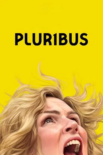 Bright yellow series poster with a screaming blonde woman, from the Troypoint IPTV library